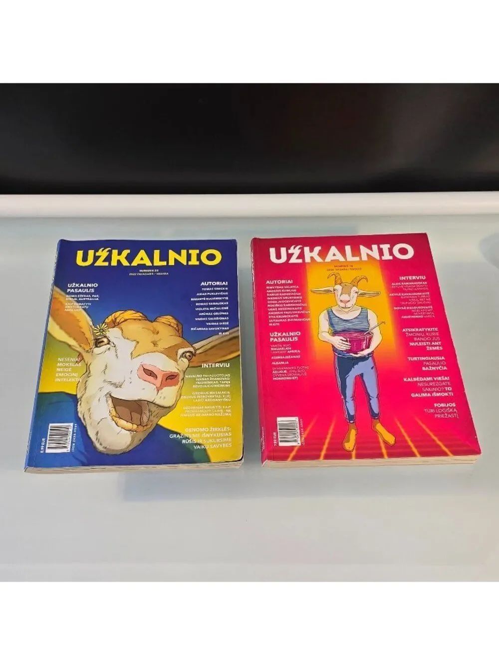 2 UŽKALNIO žurnalai Lithuanian Language Publications